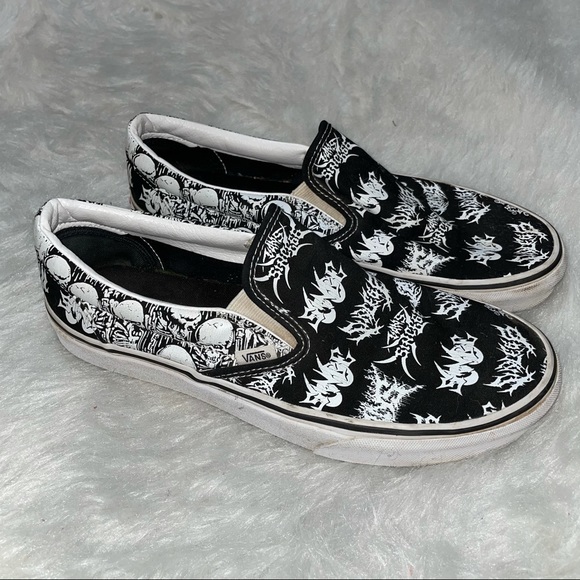 vans forgotten bones slip on